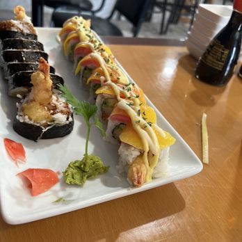 Tokyo 1 - Shrimp tempura with cream cheese and the mango tango roll - Sushi Bars Near Me - Midland, Texas Tokyo 1 - Shrimp tempura with cream cheese and the mango tango roll - Sushi Bars Near Me - Midland, Texas
