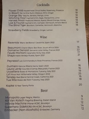 Menu photo 1 Bar 56 Brooklyn, NY