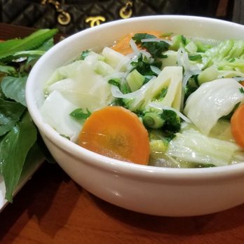 Pho Ga Hai Van - Vegg Pho in Chicken Broth, So Good! - Vietnamese Near Me - Westminster, California