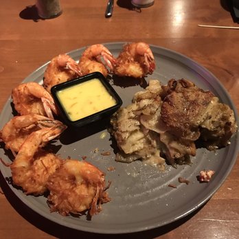 Civil Libation - Coconut Shrimp and Au gratin potatoes - New American Near Me - Virginia Beach, Virginia