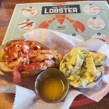 Lobster Haven - UConn lobster roll - Connecticut style favorite. Quarter pound shucked Maine lobster - Seafood Near Me - Tampa, Florida