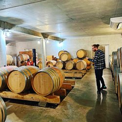 Lyon-Winetours - Vincent at his happy place
