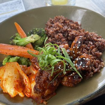 Sixty Six Acres - Korean Fried Chicken Bowl (half portion) - Cocktail Bars Near Me - Albuquerque, New Mexico Sixty Six Acres - Korean Fried Chicken Bowl (half portion) - Cocktail Bars Near Me - Albuquerque, New Mexico