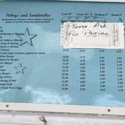 T & B Food Store - Menu