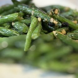 Juicy Dumpling Factory - Deep fried string beans I love garlic