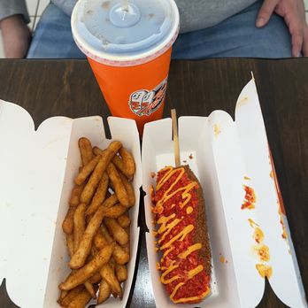 Two Hands Corn Dogs - Buena Park - Fast Food Near Me - Buena Park, California Two Hands Corn Dogs - Buena Park - Fast Food Near Me - Buena Park, California