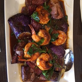 Chada Thai - Spicy Eggplant with Shrimp - Thai Near Me - Garden Grove, California