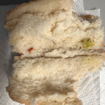 Santoro's Submarine Sandwich - This is the bread. It didn't absorb anything from the meat or pickle mix. - Sandwiches Near Me - Burbank, California