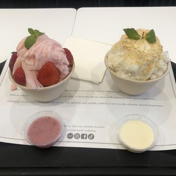 Oakobing - Strawberry Shaved Ice, Injeolmi Shaved Ice - Ice Cream & Frozen Yogurt Near Me - Pasadena, California Oakobing - Strawberry Shaved Ice, Injeolmi Shaved Ice - Ice Cream & Frozen Yogurt Near Me - Pasadena, California