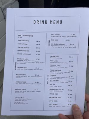Menu photo 2 Cafe Topes Carlsbad, CA