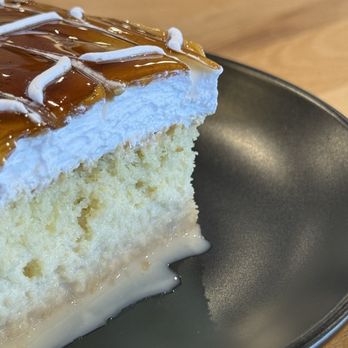 Qamaria Yemeni Coffee - Caramel Tres Leches/Caramel Milkcake. The perfect amount of sweetness. - Coffee & Tea Near Me - Aurora, Colorado Qamaria Yemeni Coffee - Caramel Tres Leches/Caramel Milkcake. The perfect amount of sweetness. - Coffee & Tea Near Me - Aurora, Colorado