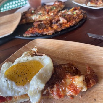 Island Dogs - Breakfast Pizza - Bars Near Me - Key West, Florida Island Dogs - Breakfast Pizza - Bars Near Me - Key West, Florida