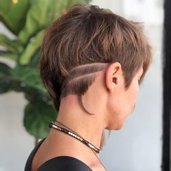 Hair by Casey Crawley - Asymmetrical cut