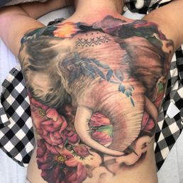 Back piece/cover up. Back piece/cover up.