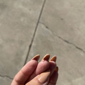 Me-Eco Nail Bar - Acrylic stuck to my skin, and it cannot just be peeled off it's still attached to the nail. - Nail Salons Near Me - Corona, California Me-Eco Nail Bar - Acrylic stuck to my skin, and it cannot just be peeled off it's still attached to the nail. - Nail Salons Near Me - Corona, California