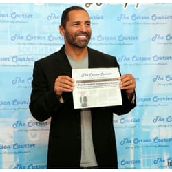 The Carson Courier - Patrick Faucette (The Haves and The Have Nots) reads the Carson Courier. Follow us on Twitter & Instagram @carsoncourier