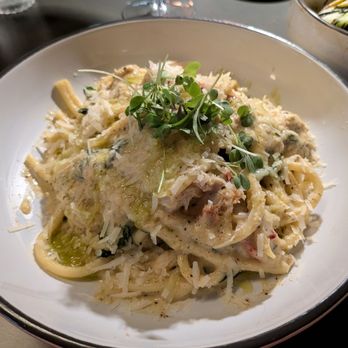 Salt And Ember - Lobster Carbonara - Wine Bars Near Me - Mount Dora, Florida Salt And Ember - Lobster Carbonara - Wine Bars Near Me - Mount Dora, Florida
