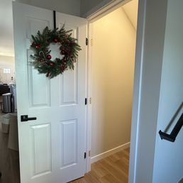 Don't mind the visible hinges left behind - we told them we would patch these ourselves.
