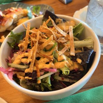 Palmeira Tropical Fusion - Side salad that came withe the monte cristo - Latin American Near Me - Anchorage, Alaska Palmeira Tropical Fusion - Side salad that came withe the monte cristo - Latin American Near Me - Anchorage, Alaska