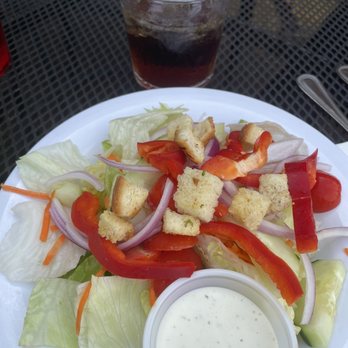 Wahoo Seafood Grill - House salad, pretty good for a salad. - Seafood Near Me - Gainesville, Florida Wahoo Seafood Grill - House salad, pretty good for a salad. - Seafood Near Me - Gainesville, Florida