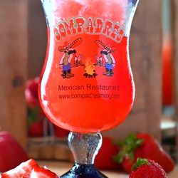 Compadres Mexican Grill - Strawberry Margarita