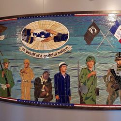 Grout Museum of History & Science - On wall upstairs