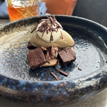 Peak with Priceless Restaurant & Bar - Chocolate and coffee dessert. Rich chocolate that was perfectly cut and balanced with the coffee flavor. - New American Near Me - New York, New York Peak with Priceless Restaurant & Bar - Chocolate and coffee dessert. Rich chocolate that was perfectly cut and balanced with the coffee flavor. - New American Near Me - New York, New York