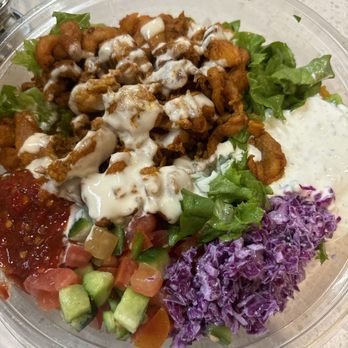 Sababa Falafel Shop - Chicken shawarma bowl - Falafel Near Me - Garden Grove, California Sababa Falafel Shop - Chicken shawarma bowl - Falafel Near Me - Garden Grove, California