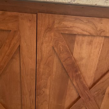 A2Z Granite & Tile - He broke the support behind doors. Now they hand crooked. - Countertop Installation Near Me - Canyon Lake, Texas A2Z Granite & Tile - He broke the support behind doors. Now they hand crooked. - Countertop Installation Near Me - Canyon Lake, Texas