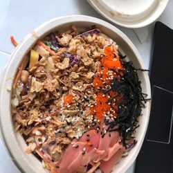 Build your own poke bowl