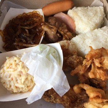 DJ'S BOX LUNCH - The Deluxe Bento from Po's Kitchen - Japanese Near Me - Lihue, Hawaii DJ'S BOX LUNCH - The Deluxe Bento from Po's Kitchen - Japanese Near Me - Lihue, Hawaii