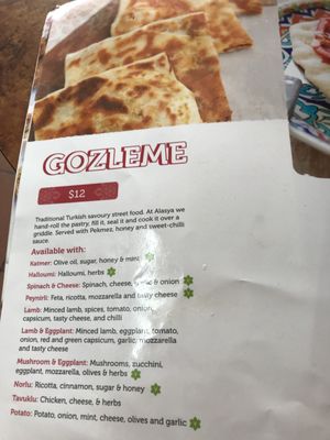 Menu photo 2 Alasya Restaurant Brunswick, VIC Menu photo 2 Alasya Restaurant Brunswick, VIC