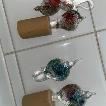 LeFrancis Studios - Beginners class pendant and wine cork! - Glass Blowing Near Me - Las Vegas, Nevada LeFrancis Studios - Beginners class pendant and wine cork! - Glass Blowing Near Me - Las Vegas, Nevada
