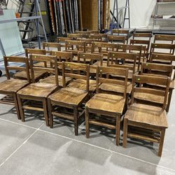 Restore - Oddities like lots of school house chairs