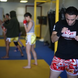 Driven Gym - OZ representing our gym with his "Driven gym" shirt