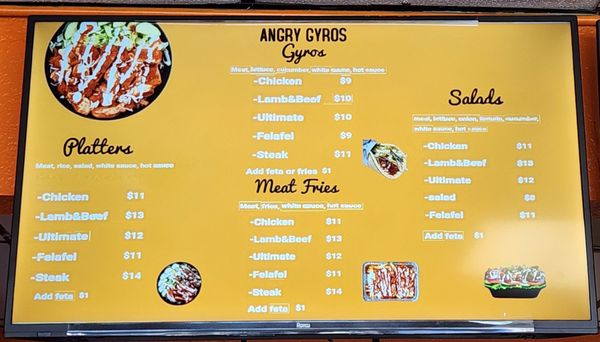 Menu photo 1 Angry Gyros Sacramento, CA Menu photo 1 Angry Gyros Sacramento, CA