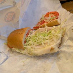 Hubs sub. Turkey and provolone.