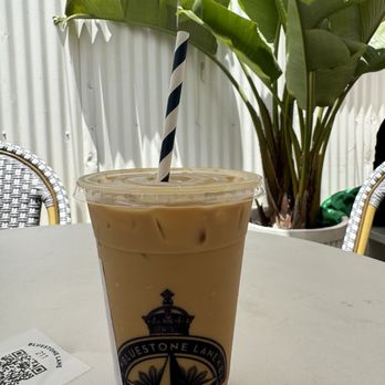 Bluestone Lane - Iced Latte - Coffee & Tea Near Me - Orange, California