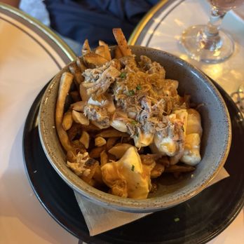 Lapin Saute - Poutine with pulled rabbit - Desserts Near Me - Quebec City, Quebec Lapin Saute - Poutine with pulled rabbit - Desserts Near Me - Quebec City, Quebec