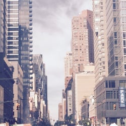 8th Avenue Holiday Market - The crowd is real in the heat!