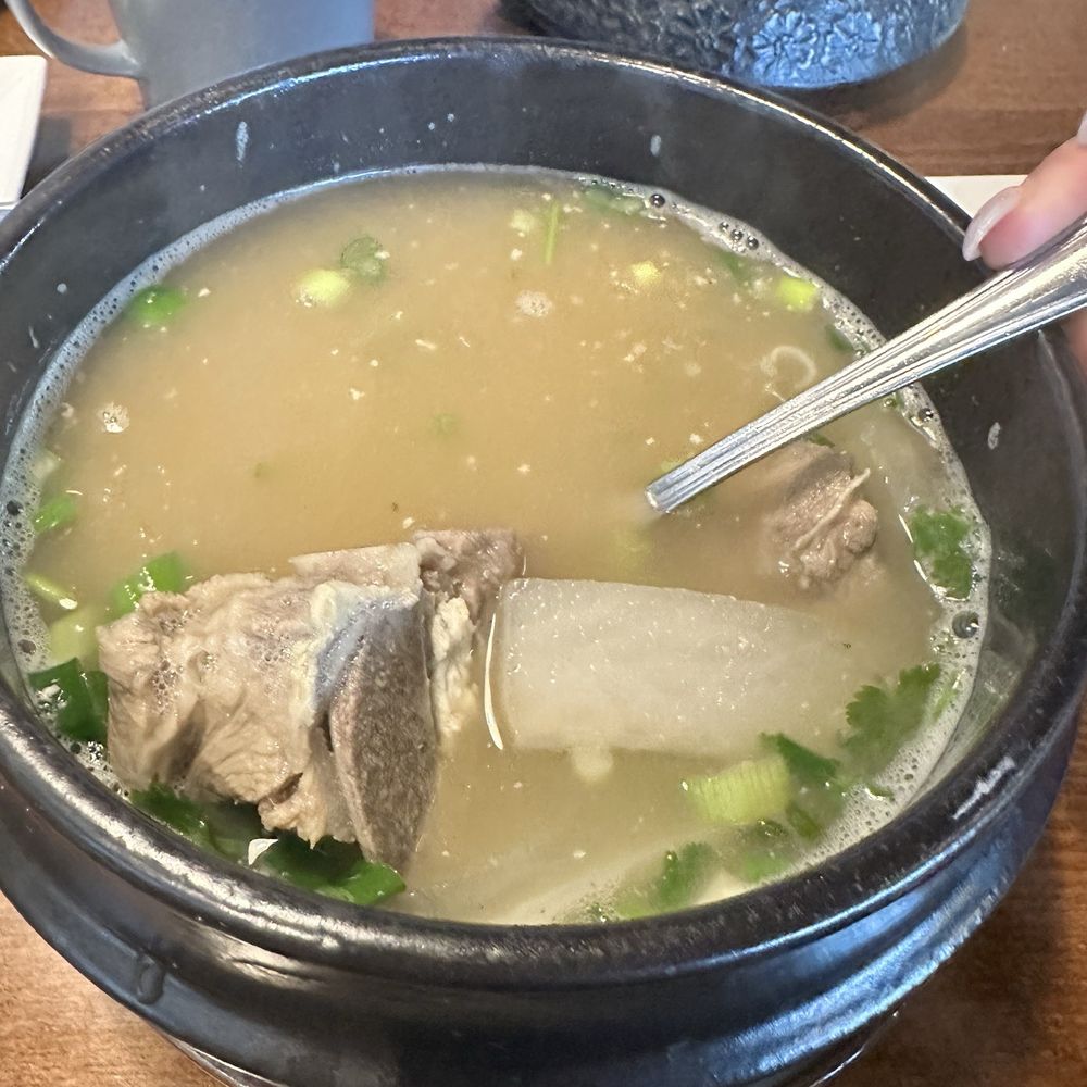 (L) Halal Lamb Soup w. Handmade Bun (L) Halal Lamb Soup w. Handmade Bun