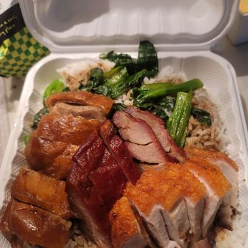 Shoyu Boston - 3 combo: ordered online - duck -bbq pork -roast pork - Japanese Near Me - Boston, Massachusetts Shoyu Boston - 3 combo: ordered online - duck -bbq pork -roast pork - Japanese Near Me - Boston, Massachusetts