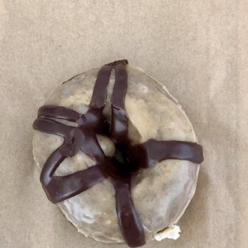 Mighty-O Donuts - Peanut Butter and Chocolate donut - Donuts Near Me - Seattle, Washington