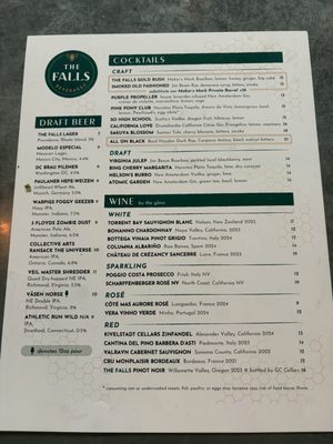 Menu photo 2 The Falls Falls Church, VA Menu photo 2 The Falls Falls Church, VA