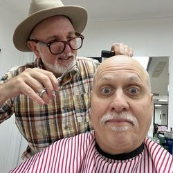 Kemp Barber Shop - Pat the owner! i'm the customer Jon!