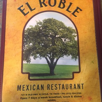 El Roble - Tex-Mex Near Me - Kyle, Texas