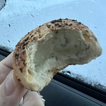 Dunkin' - Chive & Onion Bagel Mini - Coffee & Tea Near Me - Chelsea, Massachusetts Dunkin' - Chive & Onion Bagel Mini - Coffee & Tea Near Me - Chelsea, Massachusetts
