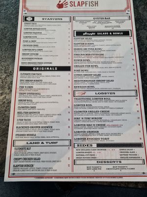 Menu photo 7 Slapfish Indianapolis, IN