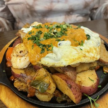 Gochas Breakfast Bar | Cascade - Gulf Shrimp Skillet - Wine Bars Near Me - Atlanta, Georgia