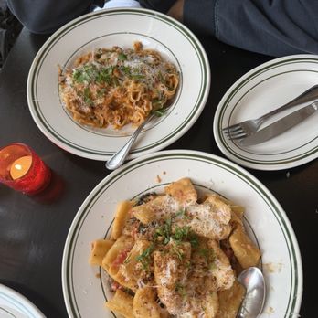 Trattoria Carina - MALFALDINE BOLOGNESE and SAUSAGE RIGATONI - Italian Near Me - Philadelphia, Pennsylvania Trattoria Carina - MALFALDINE BOLOGNESE and SAUSAGE RIGATONI - Italian Near Me - Philadelphia, Pennsylvania